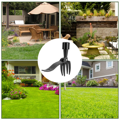 Stand Up Weed Puller Tools – Durable High Aluminum Ergonomic Weeder for Easy & Back-Friendly Weed Removal,Safe Lawn Care Tool for Crabgrass, Thistle, Clover & More (Handle Not Included)