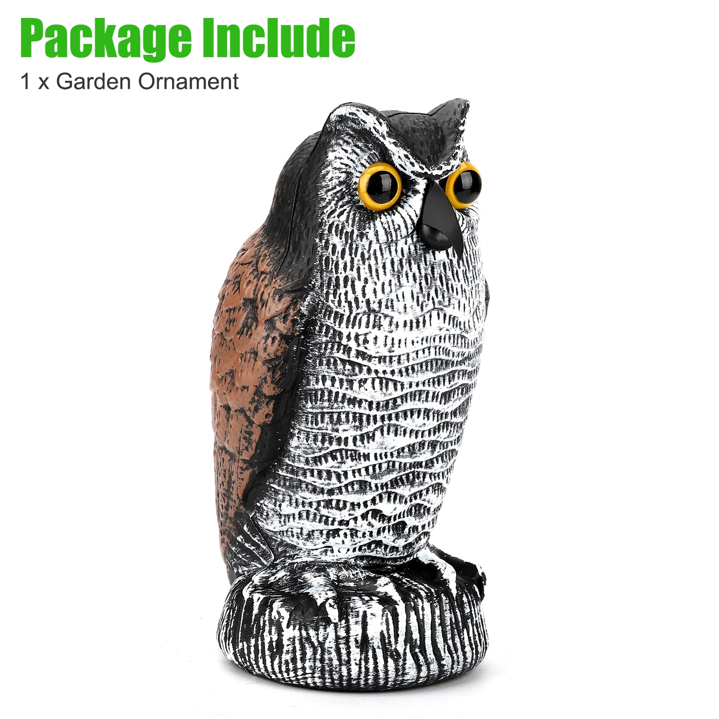 The fake owl garden Statues